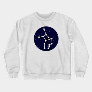 Virgo Zodiac Constellation Crewneck Sweatshirt